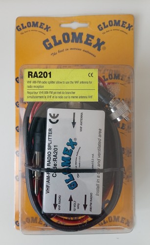 Glomex vhf fm splitter - am-fm,