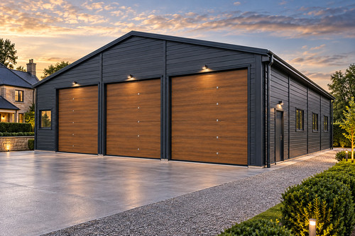 Metal garage 12m x - garage,