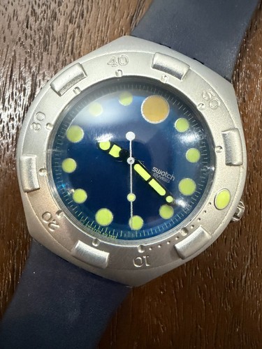 1998 swatch irony scuba - 1998,