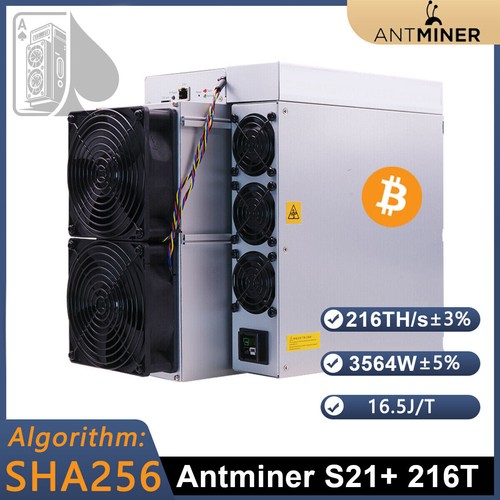 Stock antminer s21 - stock, 216t