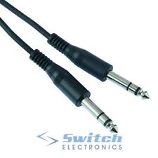 6.35mm 1/4" Stereo Male Jack