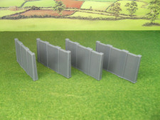 New N gauge x4 retaining walls