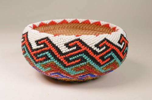 Paiute coiled willow - paiute, basket