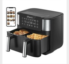Ultenic K20 Dual Air Fryer,6-in-1Health Air Fryers with 2 Frying Baskets,XL 7.6L