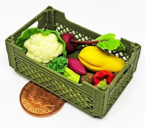 Dolls house vegetable - house,