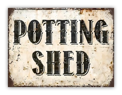 Potting shed metal - potting,