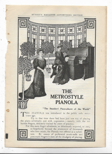 The metrostyle pianola - metrostyle,