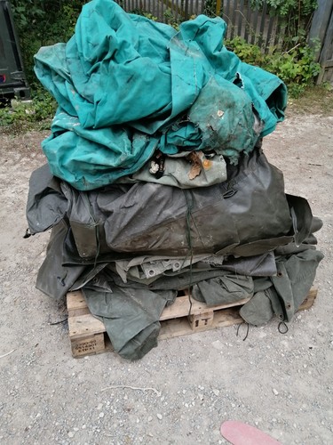 British army tent scrap - british,