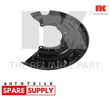 SPLASH PLATE, BRAKE DISC FOR
