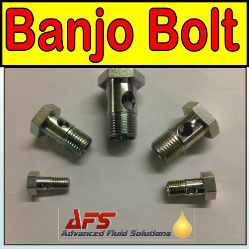 Metric single banjo bolt short - single,