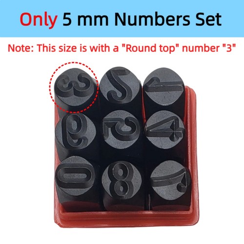 Pcs number letter stamp - pcs,
