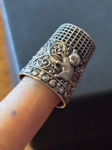 Silver antique vintage sewing - silver,