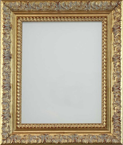 Ornate wooden picture - wooden,