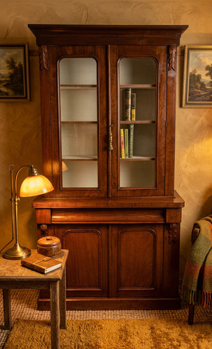 Antique victorian school - victorian,