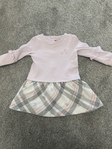 Girls lili gaufrette dress - lili,