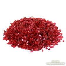 Red mirrored Crushed Glass