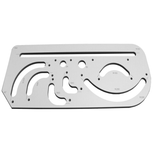 Curved worktop radius jig - curved,