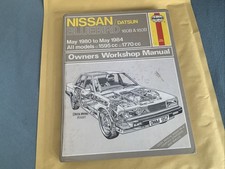 Haynes Manual Nissan / Datsun
