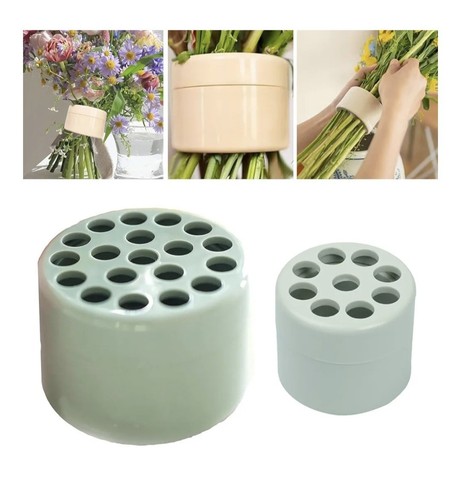 Spiral ikebana stem holder diy - stem, holder,diy