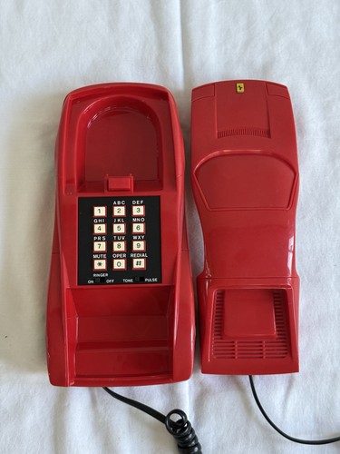 Vintage red ferrari testarossa - vintage,