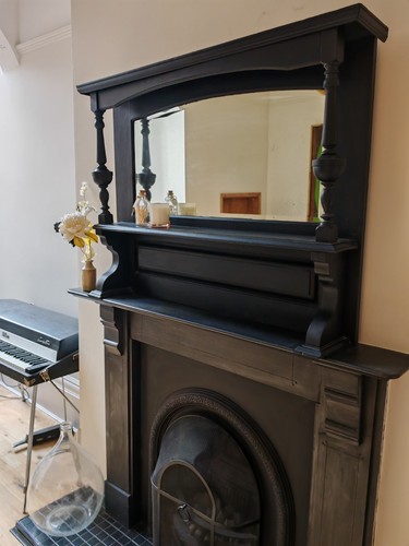 Antique edwardian ebonised - antique,