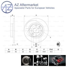 Fits Smart Forfour Fortwo