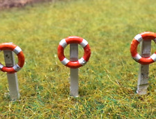 00 Gauge 1/76 Scale Model Life Buoy x5 Set Printed in Resin
