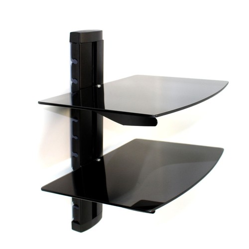 Floating shelf tempered black - shelf,