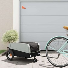 Bike Trailer Black and Grey 30