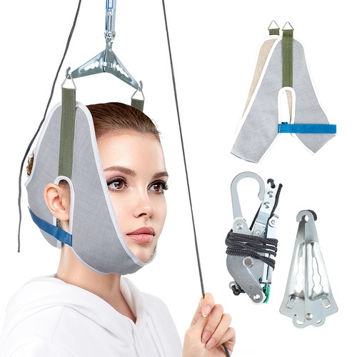 Over door neck traction - over,