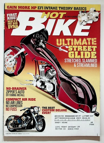 Hot bike magazine - hot, 2008