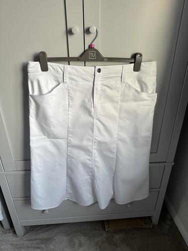 Eugen klein white skirt - white, skirt,