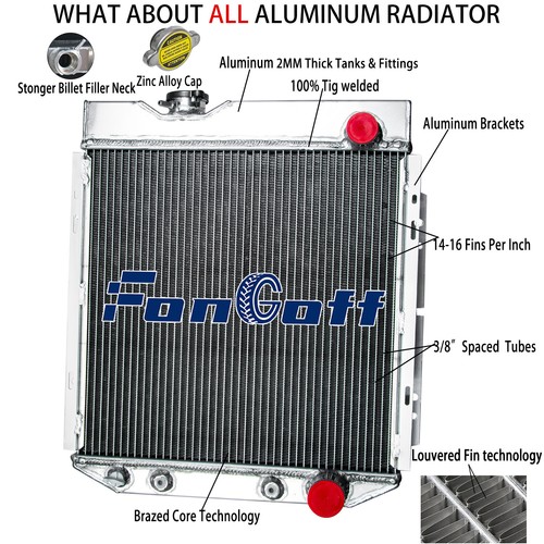 Aluminum radiator for - aluminum,