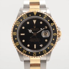 Rolex GMT Master II 16713 SS×YG SS×YG AT Champagne-Face