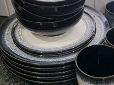 Denby Halo Dinner Plates x 5 &