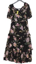 Monsoon Maxi Dress UK16 in Black