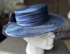 Vintage 1980 1990s Hat Navy