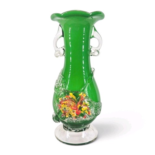 Vintage murano style green - murano,