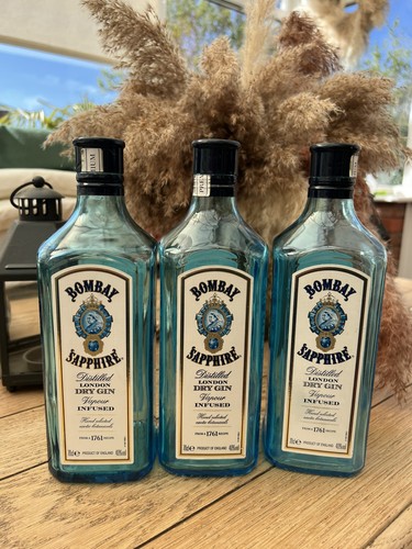 Bombay sapphire empty - 3, 70cl