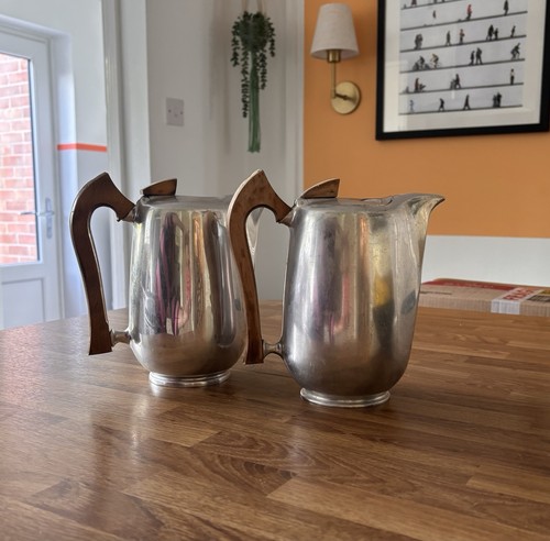 Pair vintage picquot ware - pair,