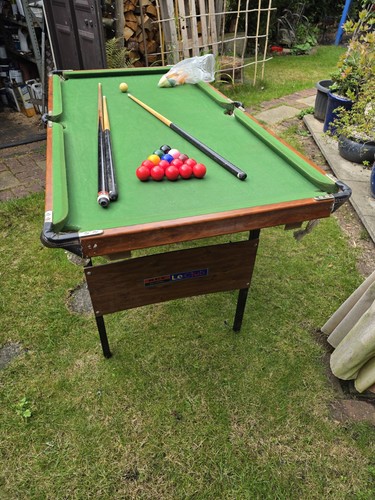 Snooker table and - table, accessories