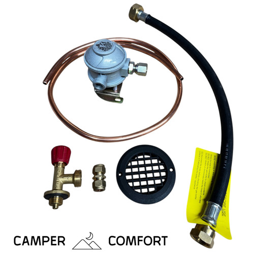 Campervan gas installation kit - installation,