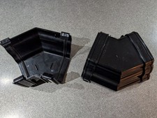 Marley Extrusions Classic 135 ogee External Gutter 45 Degree Angle- RCA511 Black