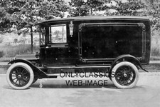 1912 VINTAGE BUICK HEARSE VEHICLE BODY DEALER PHOTO AUTOMOBILIA FUNERAL DIRECTOR