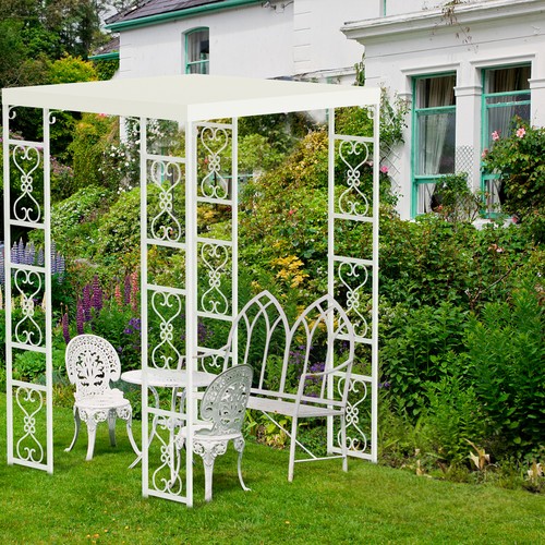 Large garden arch metal - garden,