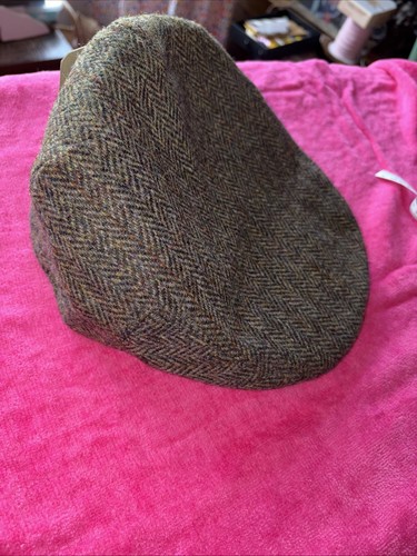 Harris tweed men flat cap - harris,