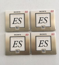 4 pc Sony ES 80 Digital Audio MiniDisc MDW80M Mini Disc