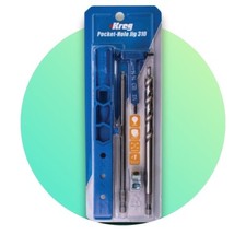 Kreg KPHJ310 Pocket Hole Jig Woodwork Drill Guide Stop Collar Kreg 310