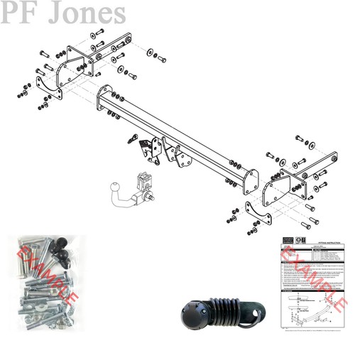 Pct towbar for mercedes - pct,