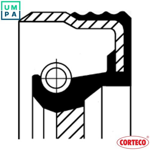 Shaft seal camshaft 12012411b - shaft,